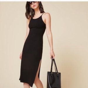 Reformation black sterling dress